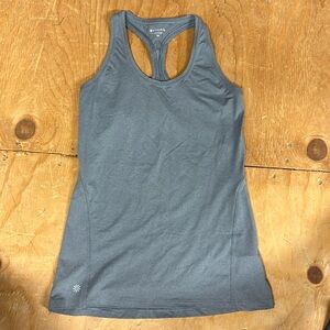 Athleta - racerback heather grey tank top